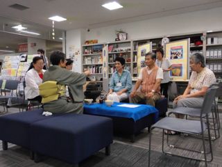 日本語おしゃべりサロンの様子