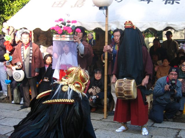 田島の春祭り『田島の獅子舞』
