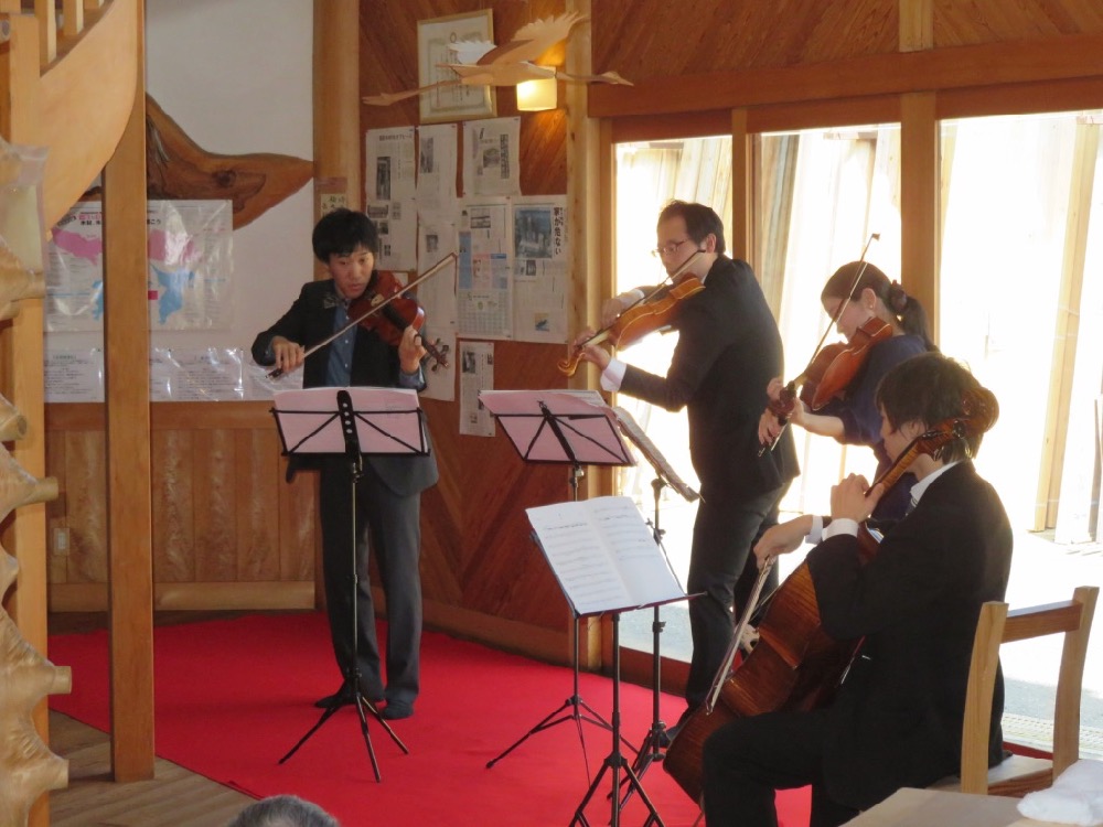 開館12周年の”木力館”で毎年恒例の演奏会が開催されます。